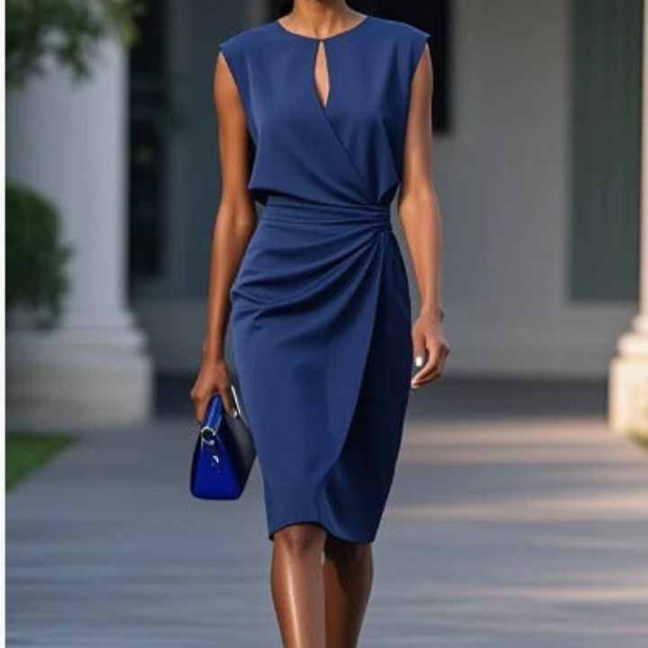 Vintém d'Ouro - Vestido elegante para ocasiões