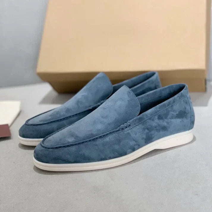 Vintém d'Ouro - Mocassins de camurça elegantes