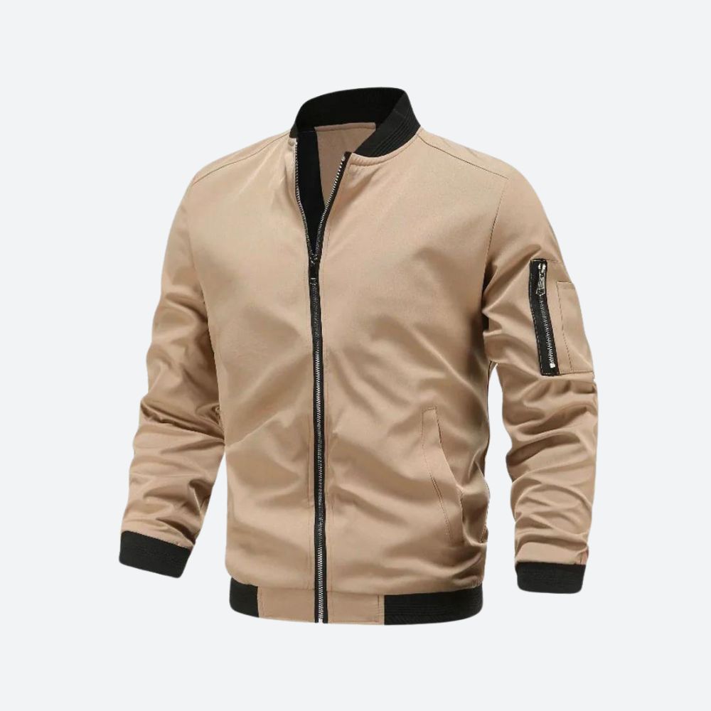Vintém d'Ouro - Casaco de bombardeiro elegante