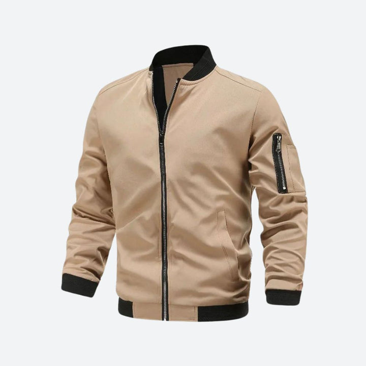Vintém d'Ouro - Casaco de bombardeiro elegante