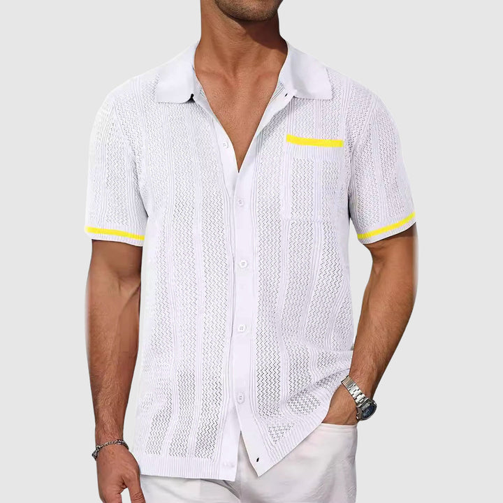 Vintém d'Ouro - Camisa de Praia Zanzibar