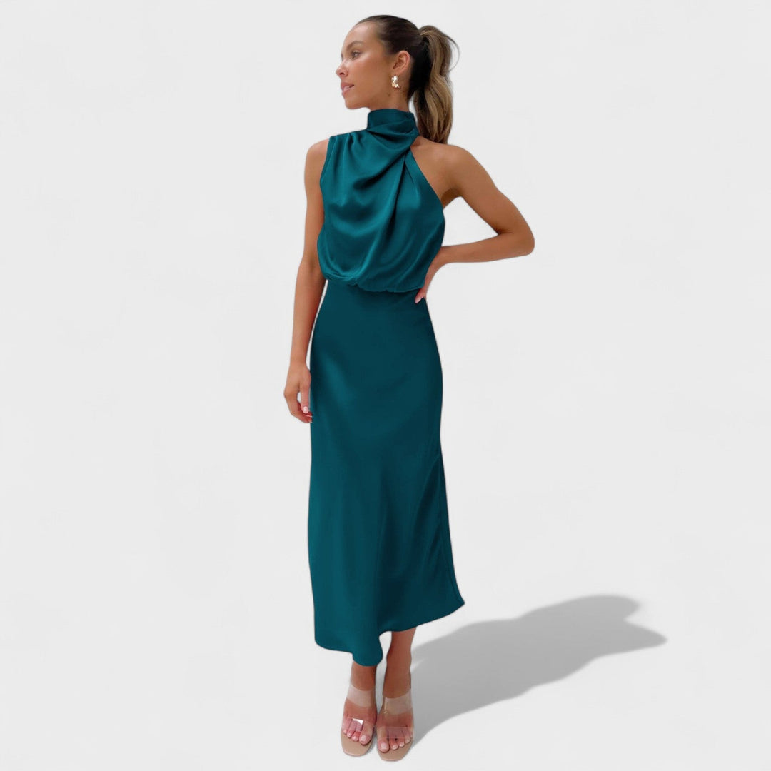 Vintém d'Ouro - Vestido Satin Elegância