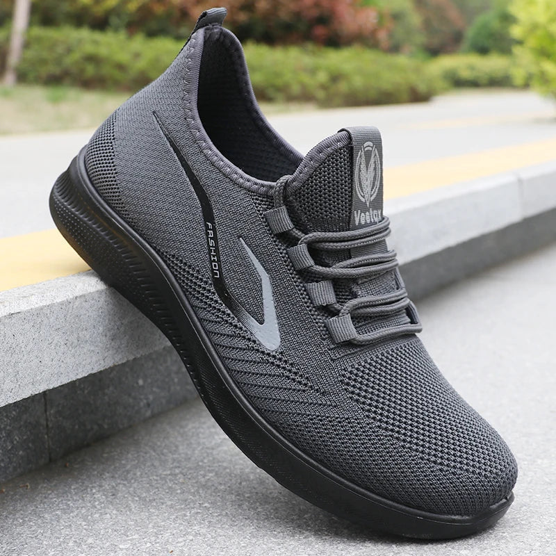 Vintém d'Ouro - Sapatos Ultra-Confortáveis Respiráveis Pretos