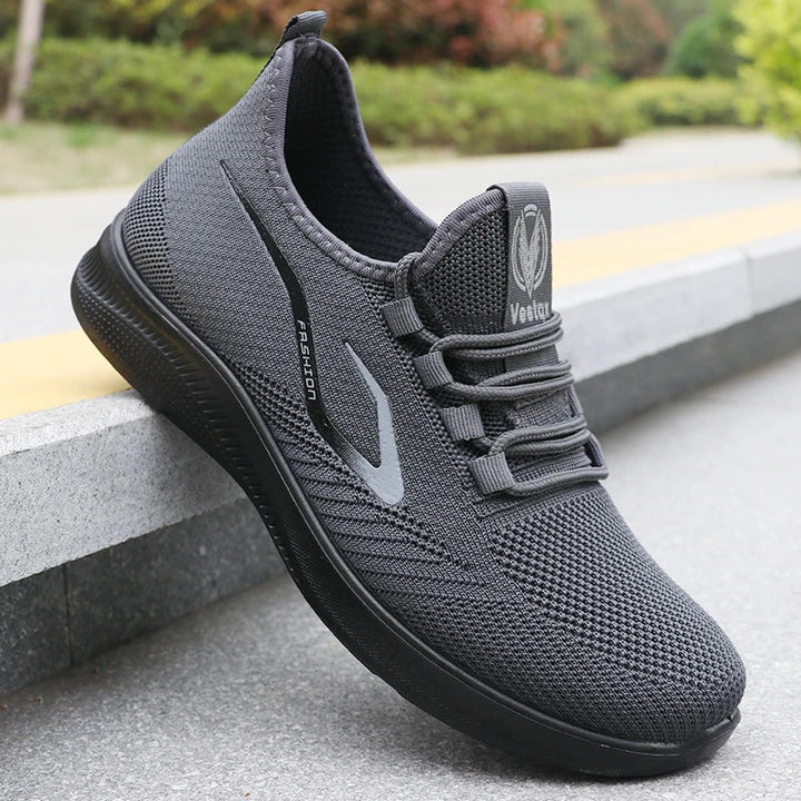 Vintém d'Ouro - Sapatos Ultra-Confortáveis Respiráveis Pretos