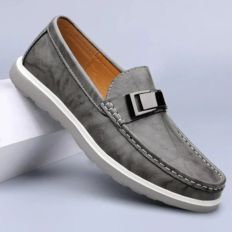 Vintém d'Ouro - Mocassins de couro de luxo