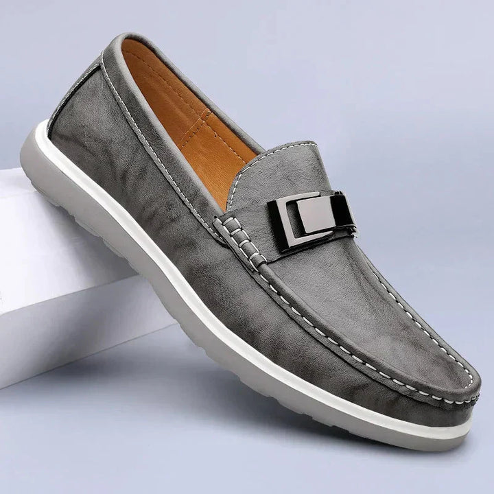 Vintém d'Ouro - Mocassins de couro de luxo