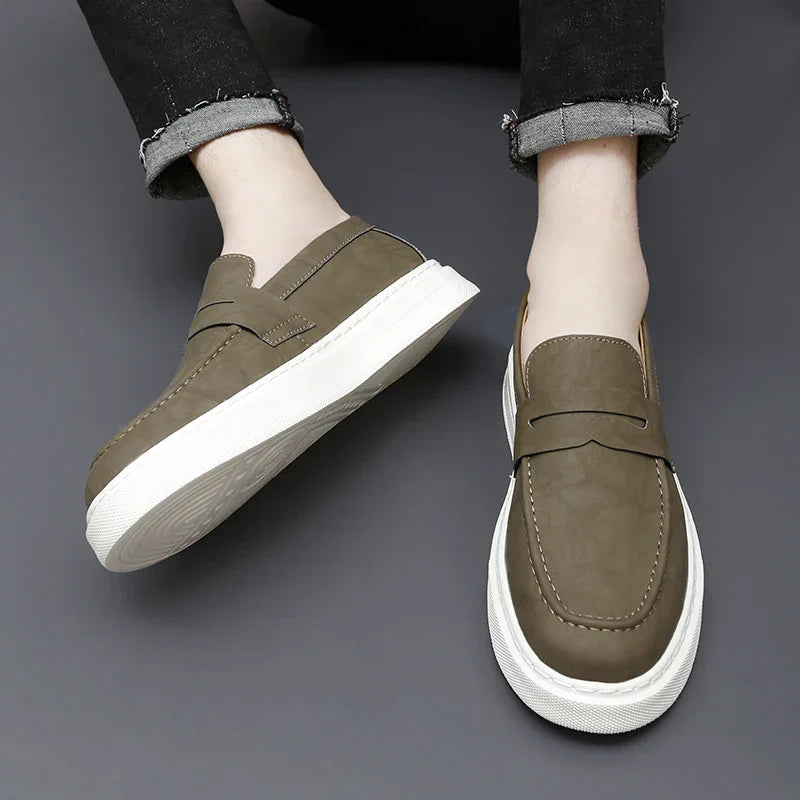 Vintém d'Ouro - Sapatos de couro elegantes
