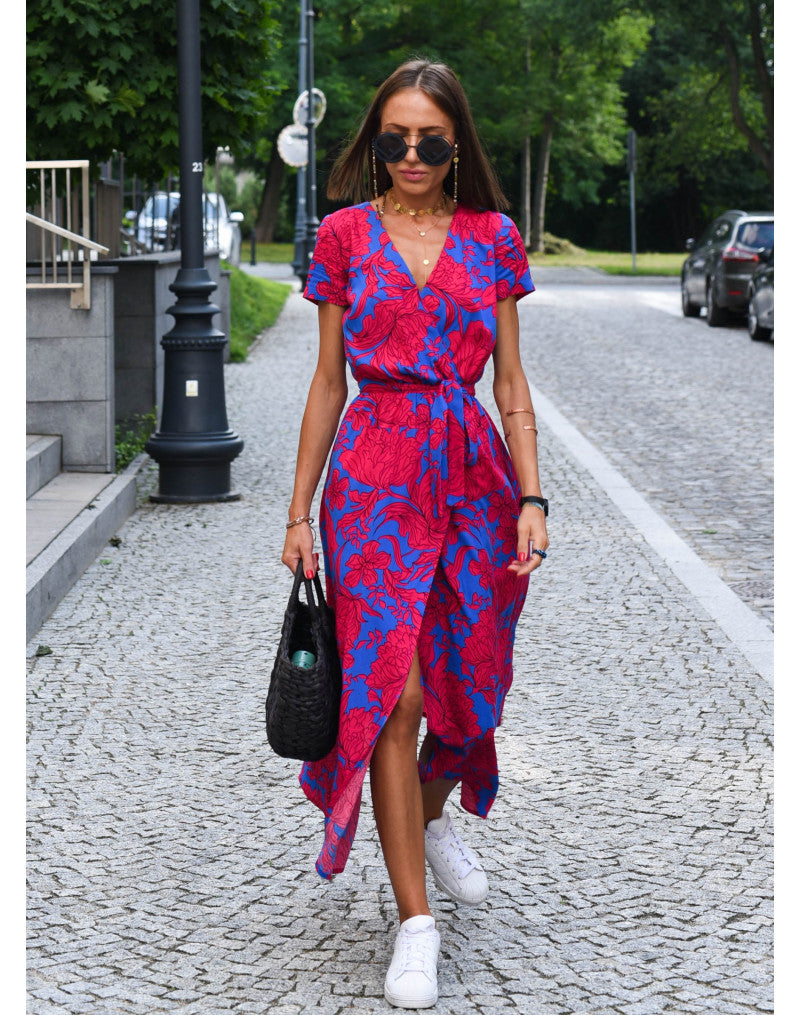 Vintém d'Ouro - Vestido Midi Floral