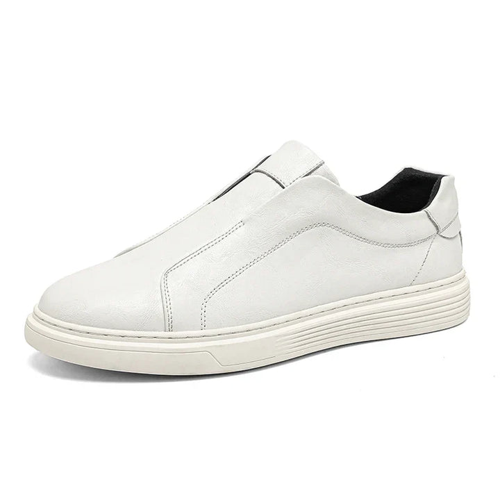 Vintém d'Ouro - Sapatos clássicos de couro slip-on