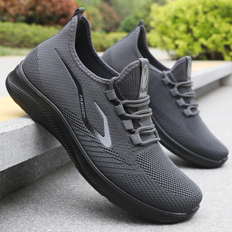 Vintém d'Ouro - Sapatos Ultra-Confortáveis Respiráveis Pretos