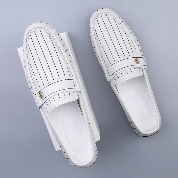 Vintém d'Ouro - Mocassins de couro elegantes