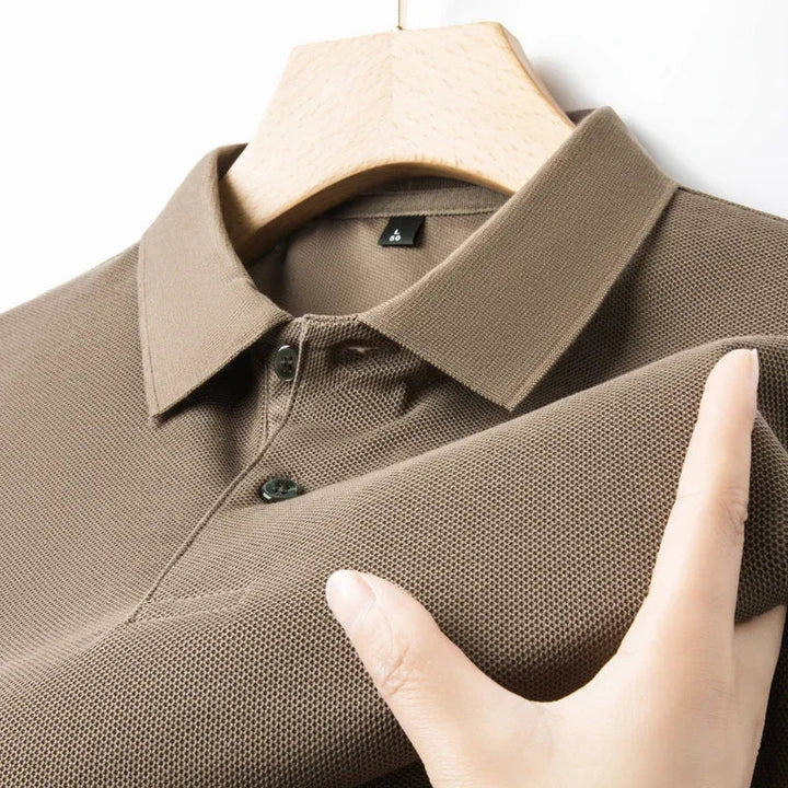 Vintém d'Ouro - Camisa pólo casual de algodão