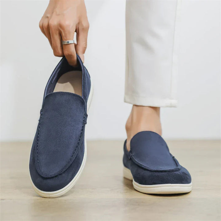 Vintém d'Ouro - Mocassins casuais de camurça