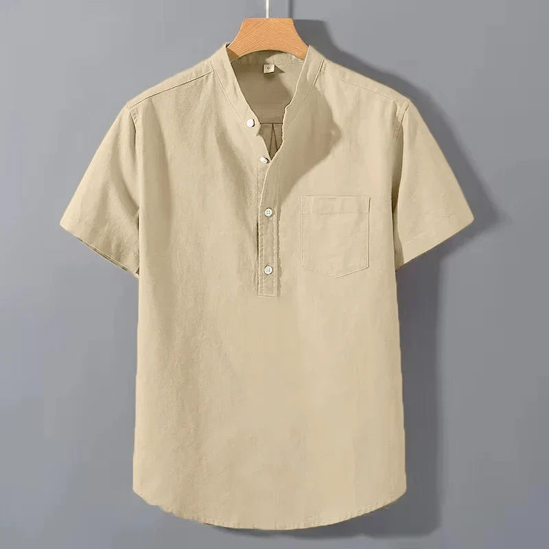 Vintém d'Ouro - Camisa de algodão de manga curta