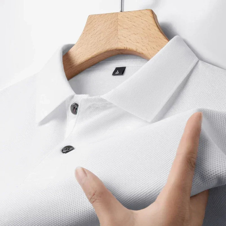 Vintém d'Ouro - Camisa pólo casual de algodão