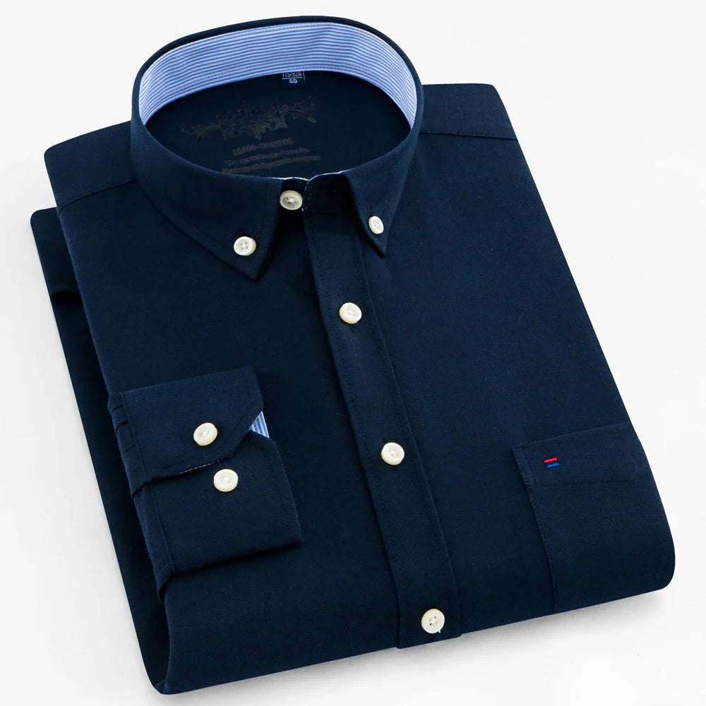 Vintém d'Ouro - Camisa elegante de algodão