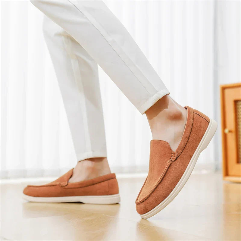 Vintém d'Ouro - Mocassins casuais de camurça