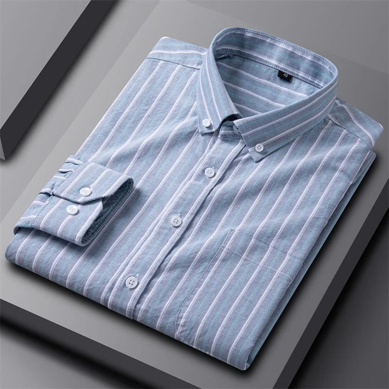 Vintém d'Ouro - Camisa Chic Oxford para homem