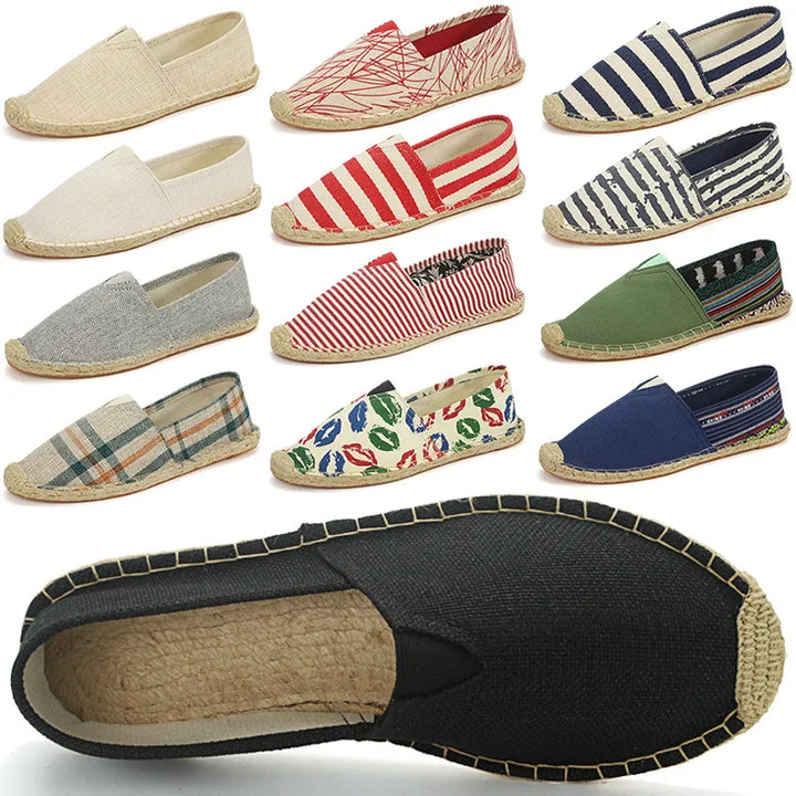 Vintém d'Ouro - Espadrilles de lona casuais