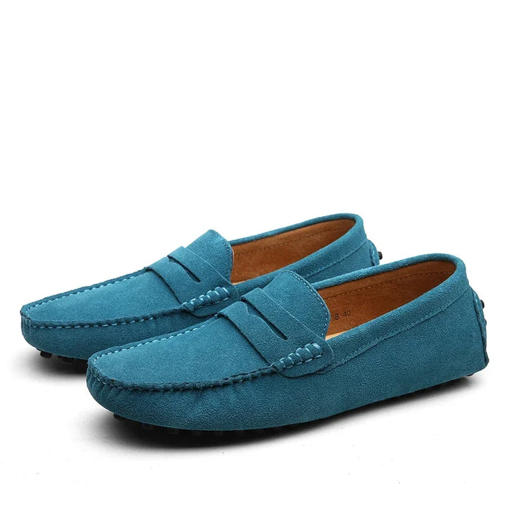 Vintém d'Ouro - Mocassins casuais de camurça