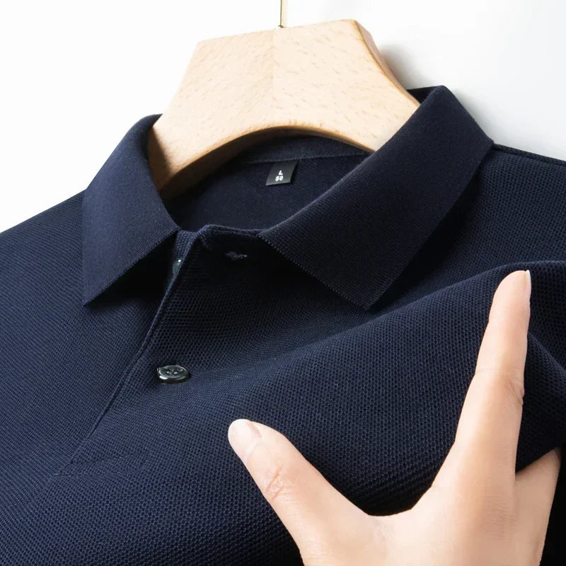 Vintém d'Ouro - Camisa pólo casual de algodão