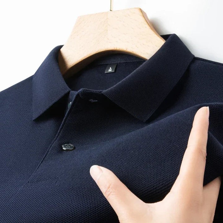 Vintém d'Ouro - Camisa pólo casual de algodão