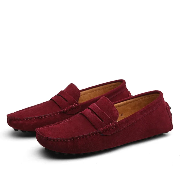 Vintém d'Ouro - Mocassins casuais de camurça