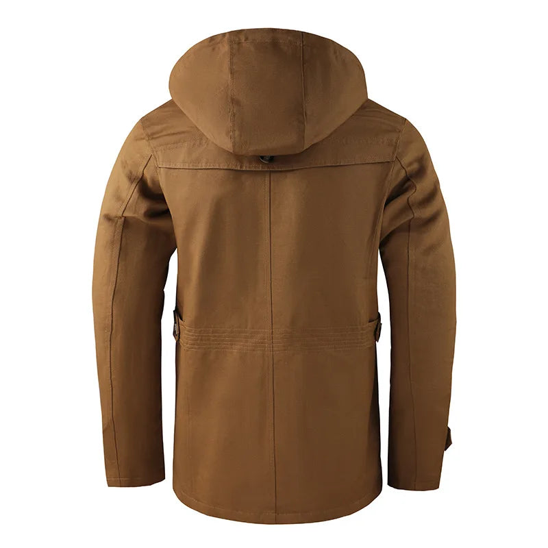 Vintém d'Ouro - Casaco elegante de comprimento médio-longo
