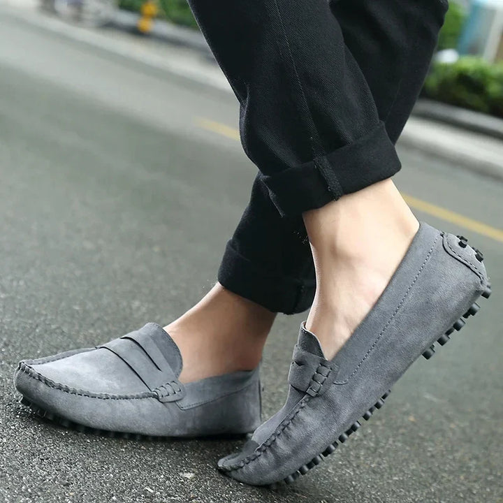 Vintém d'Ouro - Mocassins casuais de camurça
