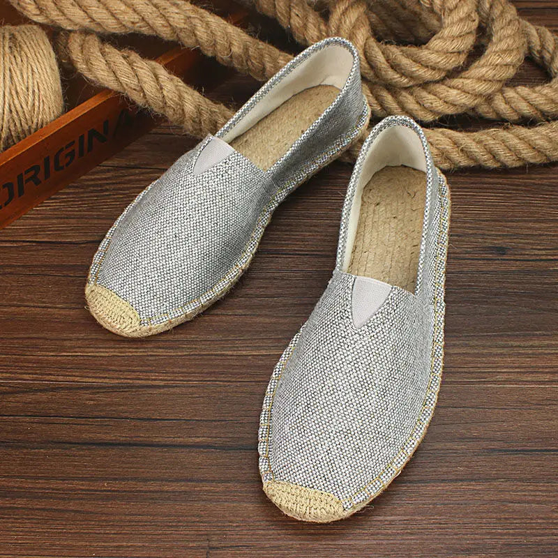 Vintém d'Ouro - Espadrilles de lona casuais