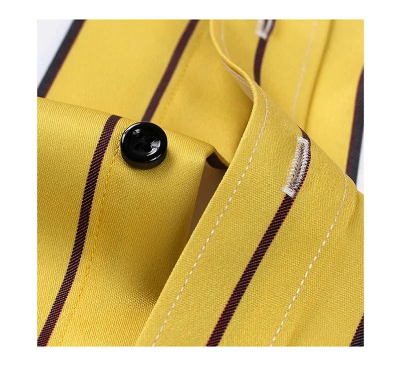 Vintém d'Ouro - Camisa casual listrada para homem