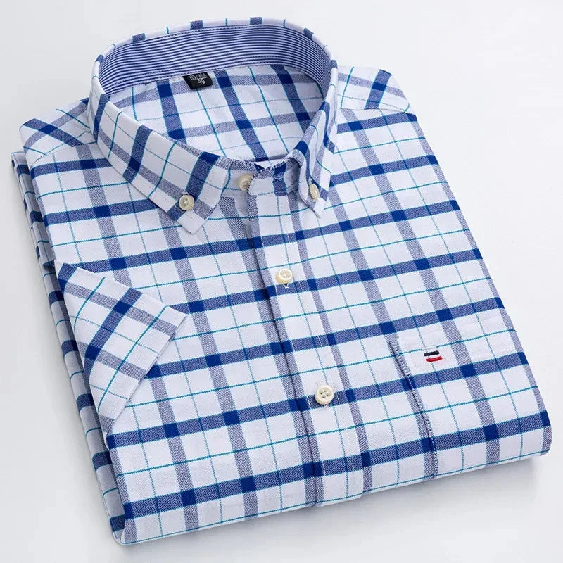 Vintém d'Ouro - Camisa de algodão elegante para homem