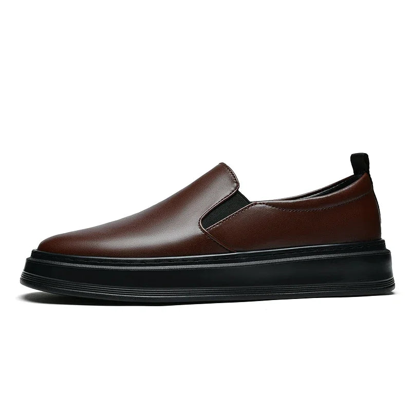 Vintém d'Ouro - Sapatos Slip-On de couro