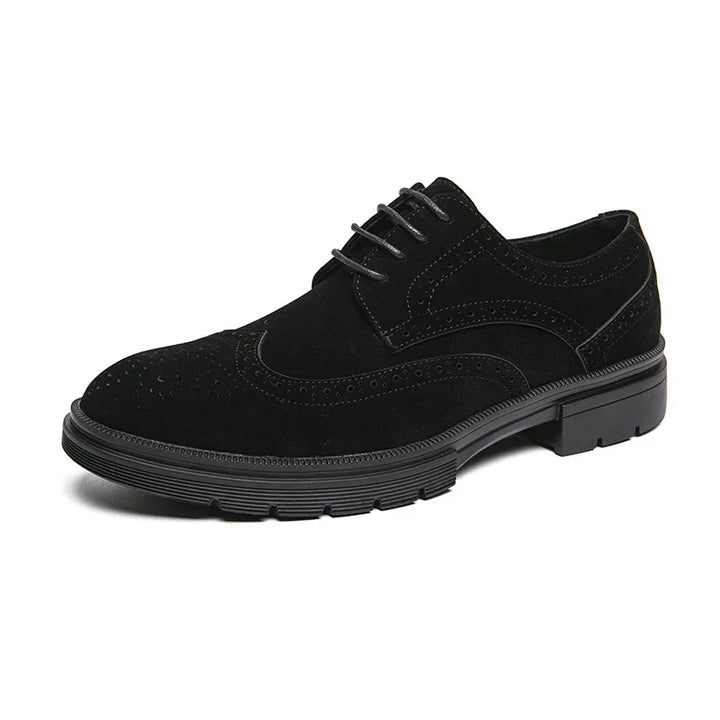 Vintém d'Ouro - Sapatos de camurça para negócios