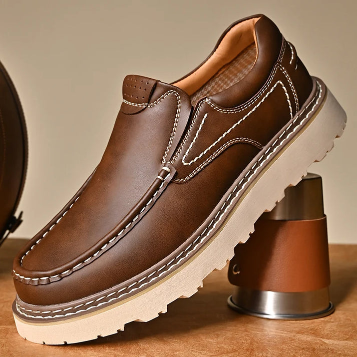 Vintém d'Ouro - Sapatos de couro elegantes