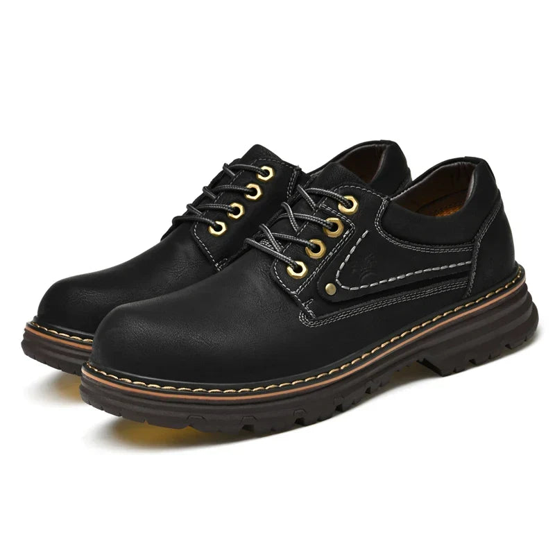 Vintém d'Ouro - Sapatos Oxford de couro britânico