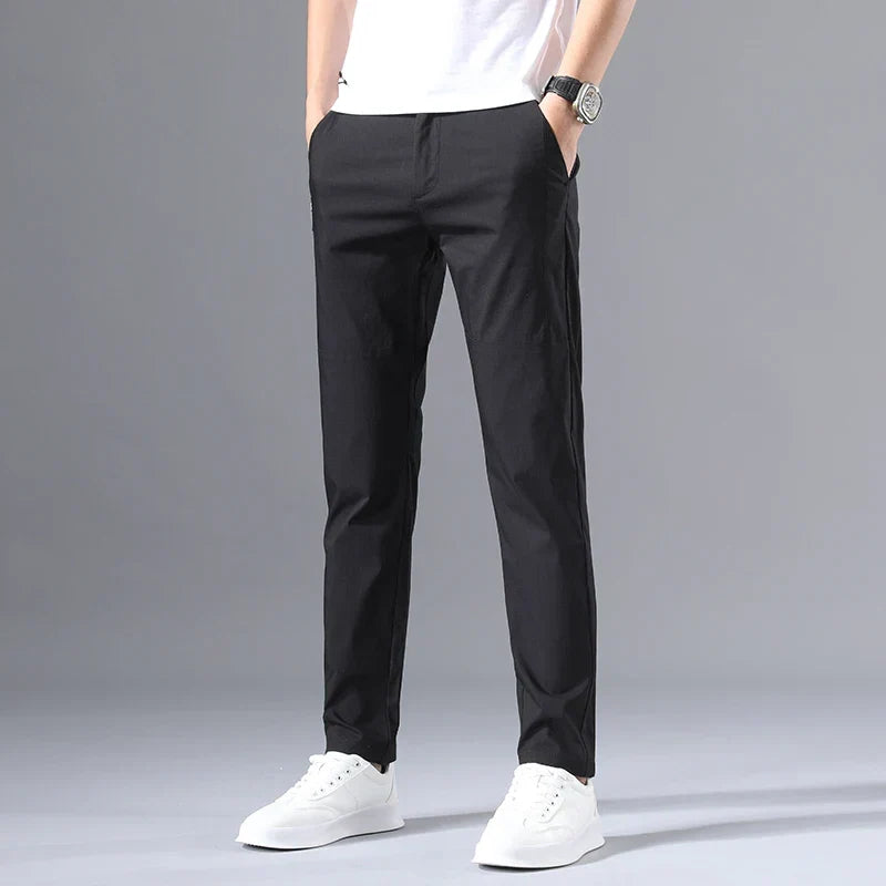 Vintém d'Ouro - Calça chino casual para homem