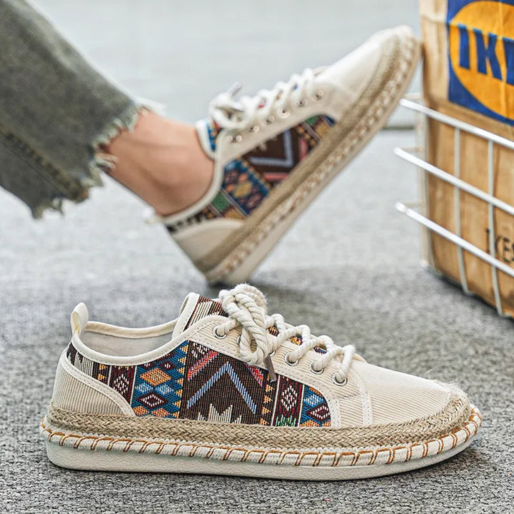 Vintém d'Ouro - Sapatos de lona elegantes