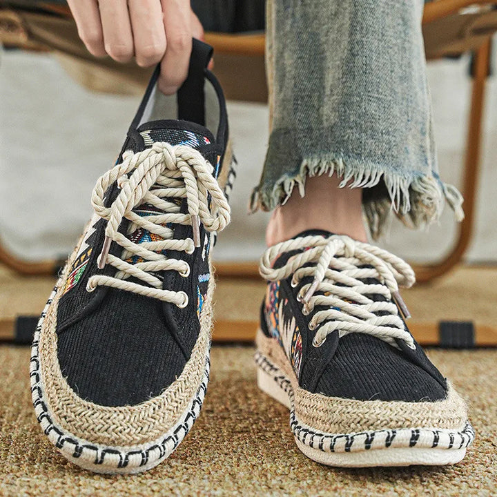 Vintém d'Ouro - Sapatos de lona elegantes
