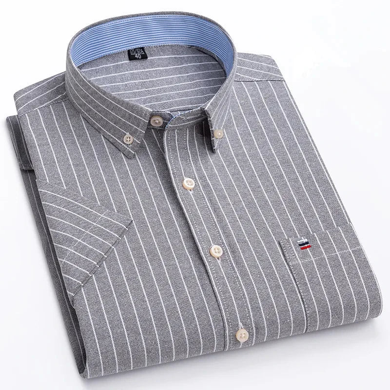 Vintém d'Ouro - Camisa de algodão elegante para homem