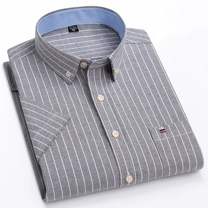 Vintém d'Ouro - Camisa de algodão elegante para homem