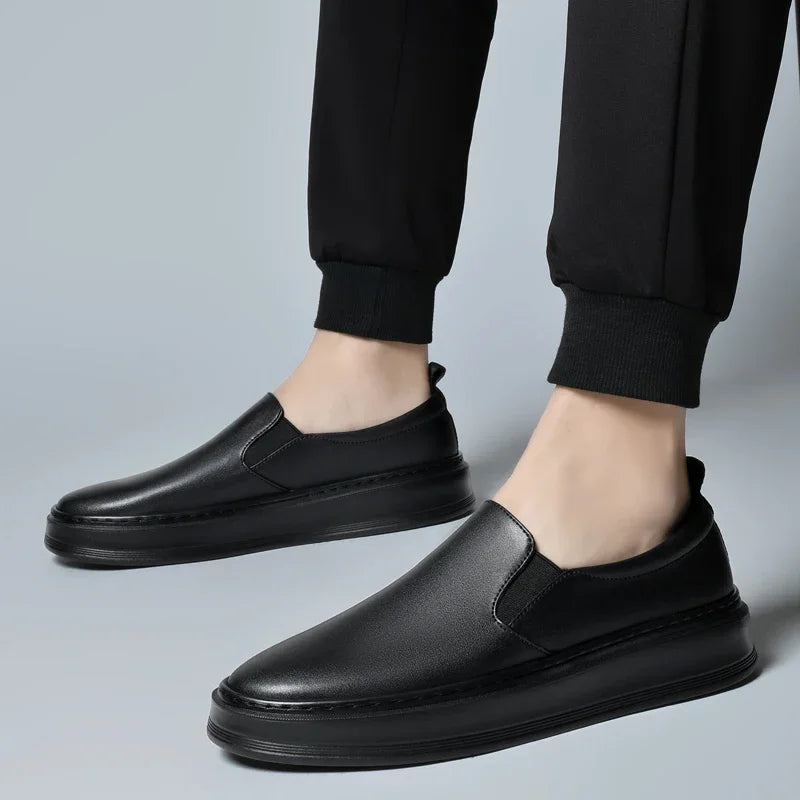 Vintém d'Ouro - Sapatos Slip-On de couro