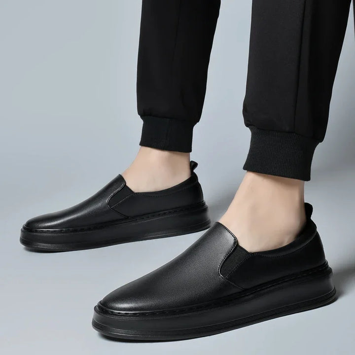 Vintém d'Ouro - Sapatos Slip-On de couro