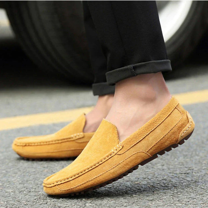 Vintém d'Ouro - Mocassins de camurça premium chiques