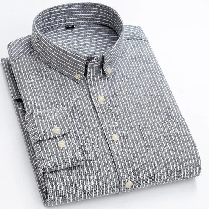 Vintém d'Ouro - Camisa de algodão de manga comprida