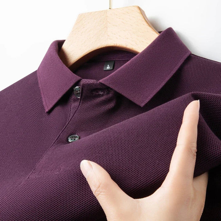 Vintém d'Ouro - Camisa pólo casual de algodão