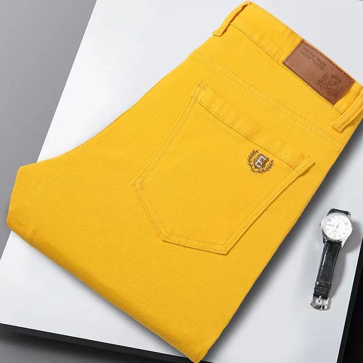 Vintém d'Ouro - Calças de ganga elegantes em denim elástico
