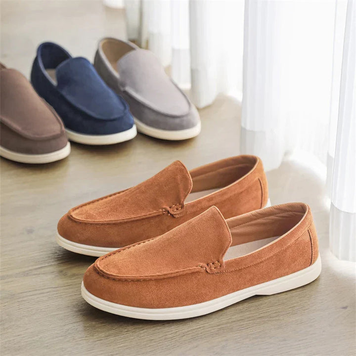 Vintém d'Ouro - Mocassins casuais de camurça