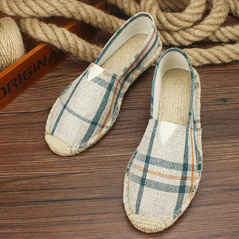 Vintém d'Ouro - Espadrilles de lona casuais