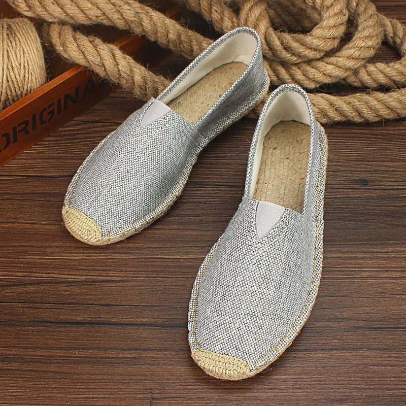Vintém d'Ouro - Espadrilles de lona casuais